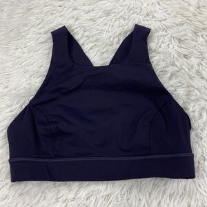 Lululemon Fast & Free Bra (Nulux) Black Grape